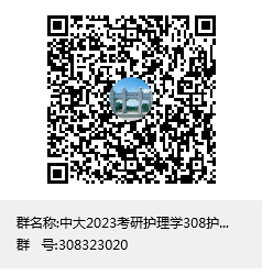 中大2023考研护理学308护理综合考研交流群群聊二维码.png